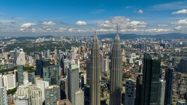  Aerial drone photo of Kuala Lumpur. Photo credit: iStock/Alexpunker.