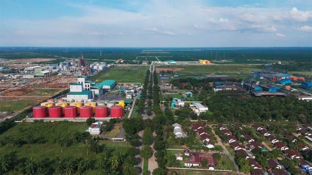 Sei Mangkei Special Economic Zone in North Sumatra. Photo from seimangkeisez.com.